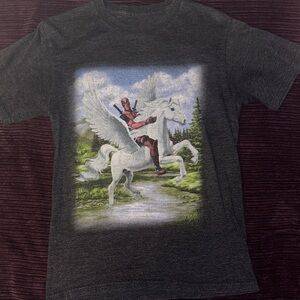 Graphic Tee with Deadpool